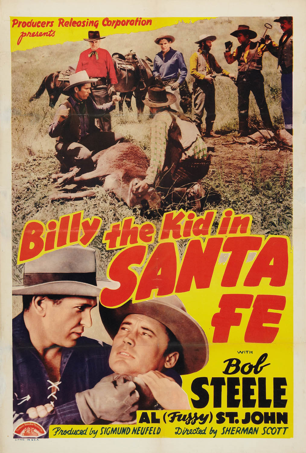 BILLY THE KID IN SANTA FE